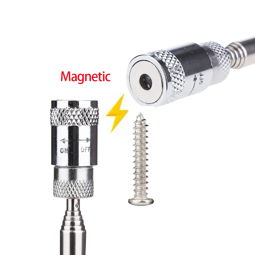 Telescopic extendable Magnetic light Pen