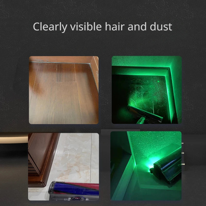 Green Dust light gadget for Vacuum cleaner