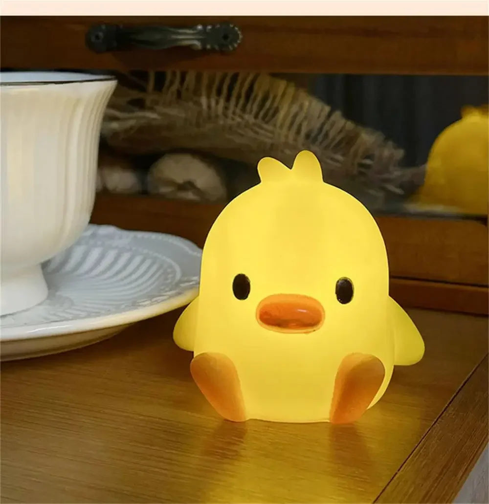 Duck Night Light Bedroom Decoration