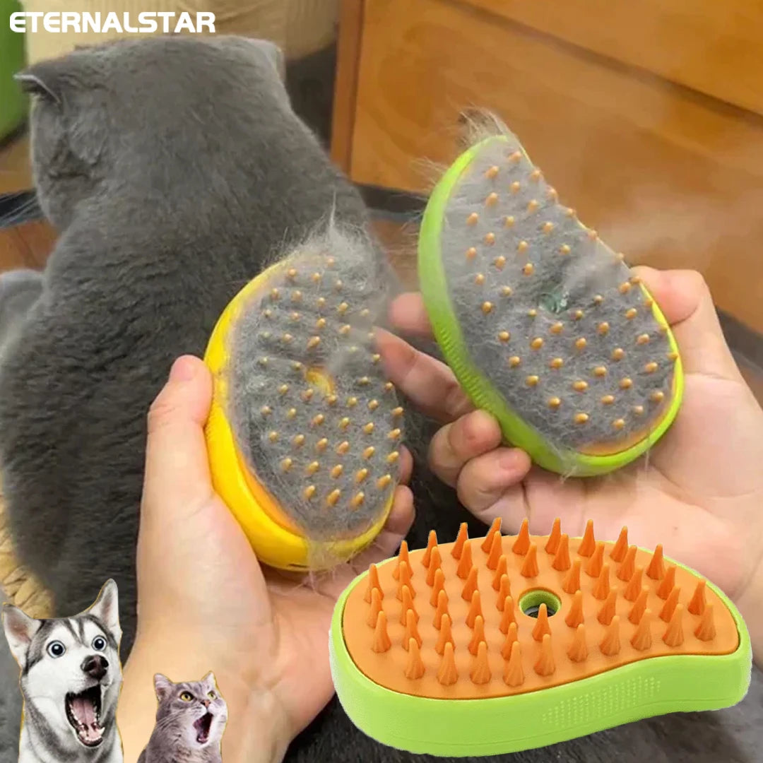 Cat/Dog Steamy grooming Brush