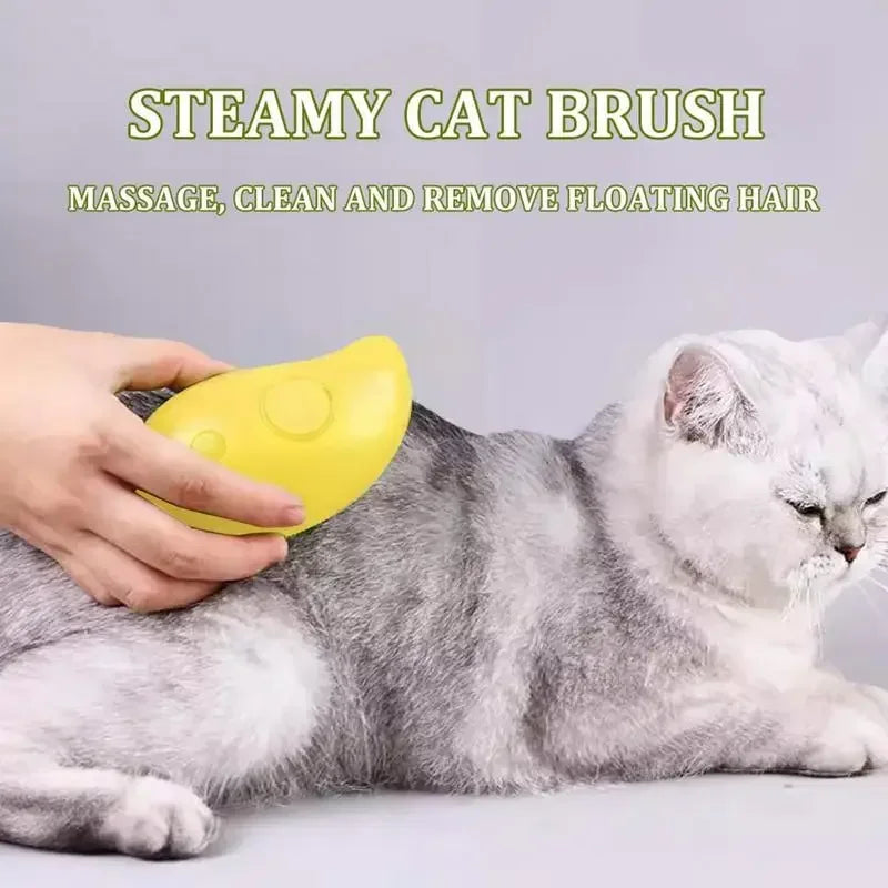 Cat/Dog Steamy grooming Brush