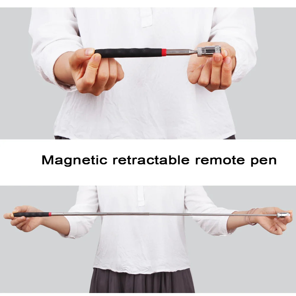 Telescopic extendable Magnetic light Pen