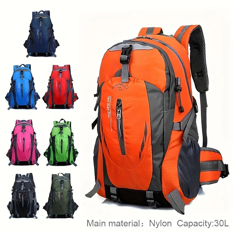 Men's Large Hiking Waterproof Backpack