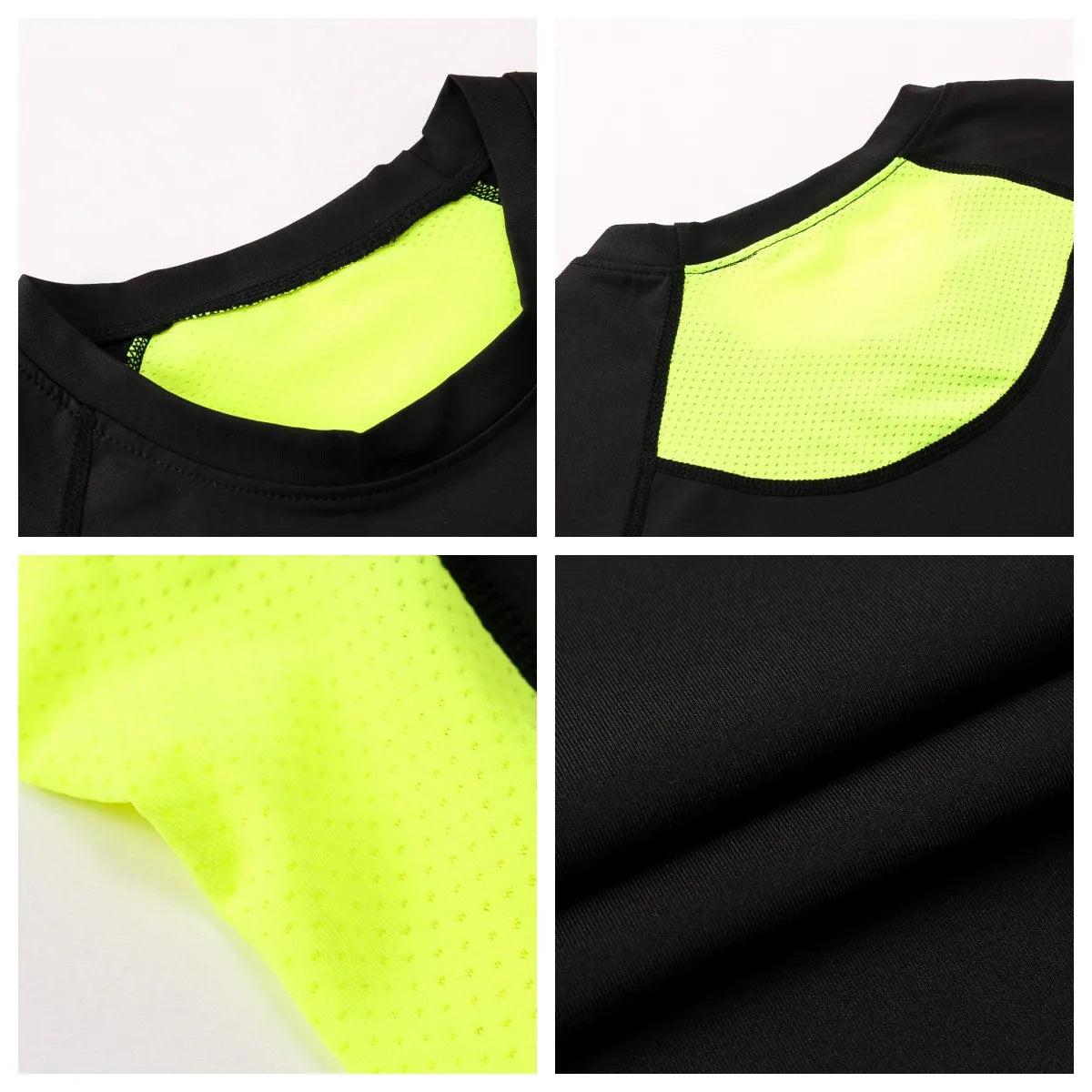 Men Short Sleeve Rash Guard Compression Gym Shirt