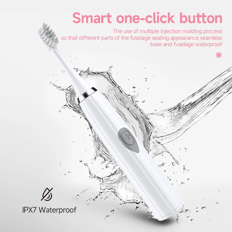 Electric Toothbrush for Adults Soft DuPont Bristle