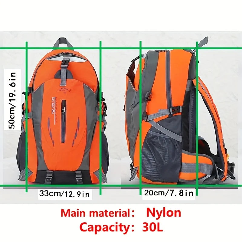 Men's Large Hiking Waterproof Backpack