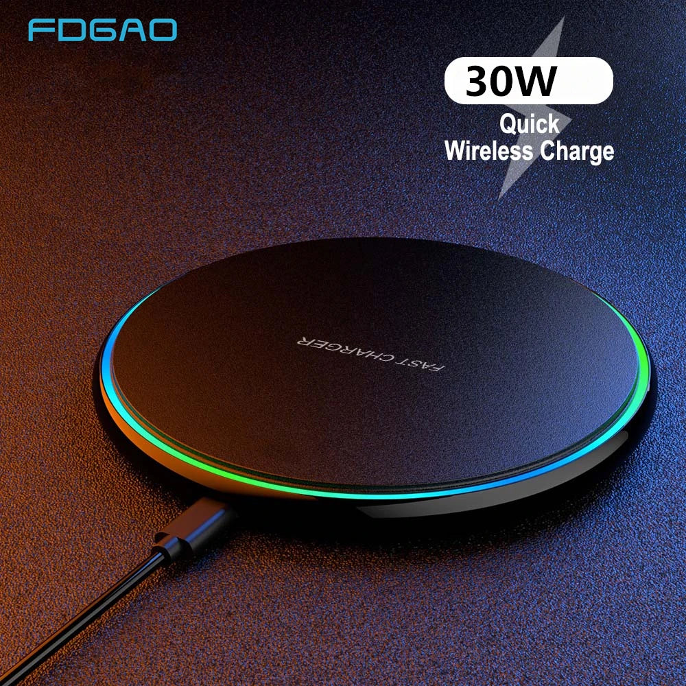 FDGAO Wireless Charger USB C Fast Charging Pad