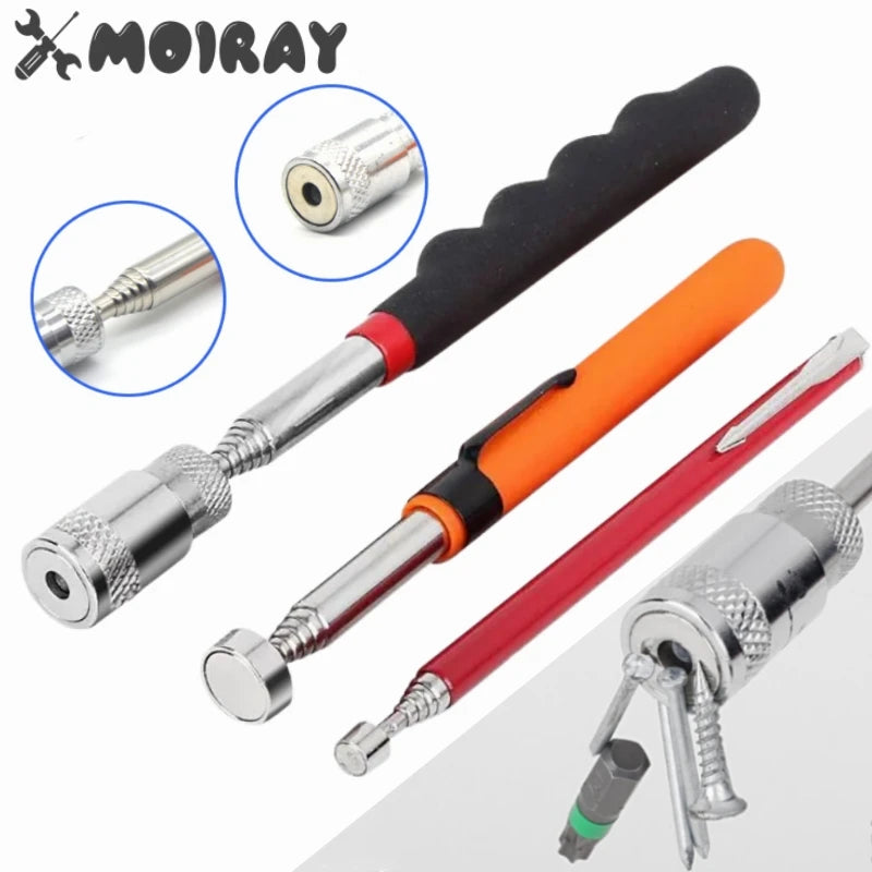 Telescopic extendable Magnetic light Pen