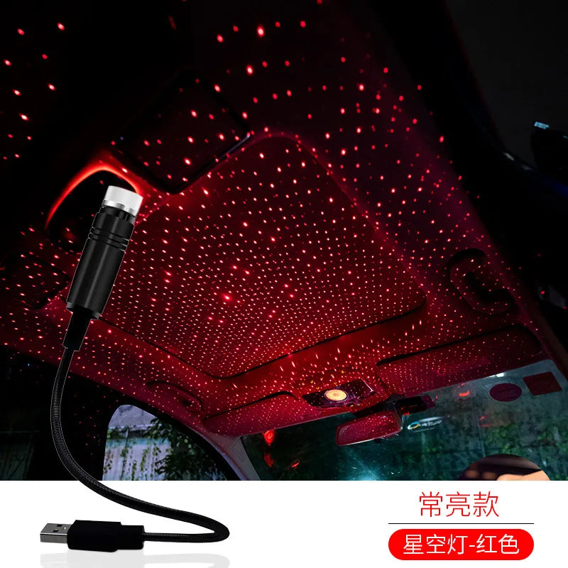 LED Car Roof Star Night Light Projector